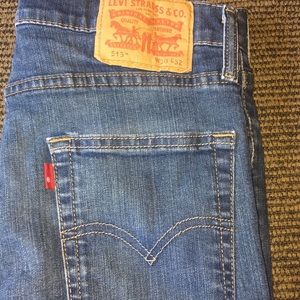 Levi 513 mens jeans 30x32